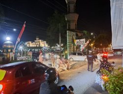 Malam 13 Ramadhan, Polisi Masih Terus Lakukan Pengamanan