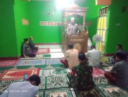 Hadiri Safari Ramadhan di Desa Lapasa, Bhabinkamtibmas Sampaikan Pesan Kamtibmas
