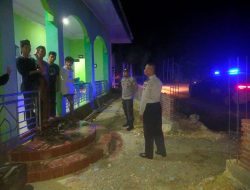 Antisipasi Gangguan Kamtibmas, Polsek Cina Polres Bone Tingkatkan Patroli ke Masjid-Masjid