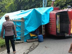 Kapolsek Bengo Bersama Anggota Datangi TKP Laka Lantas di Zumpallabbu