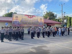 Pengamanan  Hari Buruh Polres Bone Siagakan 201 Personel