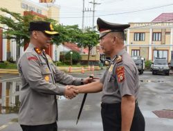 Jelang Purna Tugas,AKP Mustapa Mendapat Kenaikan Pangkat