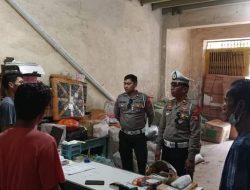 Tekan Populasi Kendaraan ODOL Sat Lantas Polres Bone Berikan Himbauan ke Pengusaha Ekspedisi