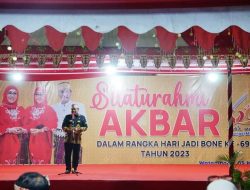 Gelar Silaturahmi Akbar Bupati,Mari Sama Sama Membangun Bone