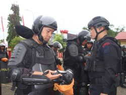Peringatan May Day, Danyon Brimob Bone; Mari Sama Sama Jaga Kondusivitas Kamtibmas