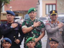 Hadiri Apel Sinergitas TNI Polri di Mapolres Bone,ini Kata Danyon Icshan