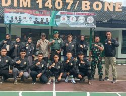 Lepas TIm Pencak Silat, Dandim Bone Bawa Pulang Piala Kasad