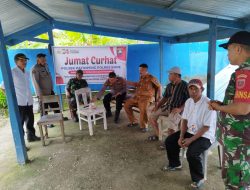 Personil Polsek Patimpeng Merespon Cepat Masukan Warga di Jumat Curhat