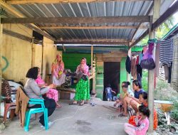 Aksi Ibu Bhabin Lakukan Sambang dan Beri Imbauan kepada Masyarakat
