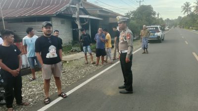 Tekan Aksi Balapan Liar, Satlantas Polres Bone Berikan Himbauan