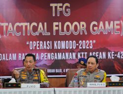 Gelar TFG, Kapolri Tekankan Personel Harus Pahami Tugas dan Cara Bertindak saat Amankan KTT ASEAN