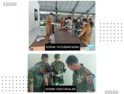 Personel Kodim 1407 Bone di Tes Urine Mendadak,Danrem 141 TP jika Terbukti  Akan Langsung di Tindak Tegas