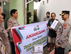 Baksos Kapolres Bone Sambangi Keluarga Polri dan Anak Yatim Piatu