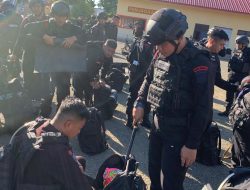 Apel Kesiapsiagaan, Berikut Pesan Danyon C Pelopor
