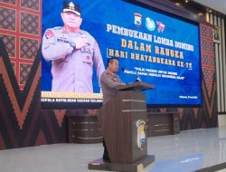 HUT Bhyangkara ke-77 Jalin Keakraban Antar Jurnalis Dan Polri Polda Sulsel Gelar Lomba Domino