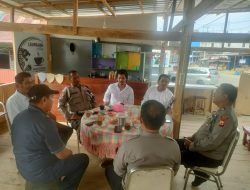 Ngopi Bareng Dengan Media Kapolsek Pitumpanua,Wartawan Adalah Mitra Sinergitas