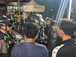 Malam Cipta Kondisi, Unit Turjawali Mengantisipasi Gangguan Kamtibmas yang Dapat Terjadi