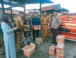 Polisi Peduli Bantu Korban Kebakaran ini Yang di Lakukan Kapolsek Keera