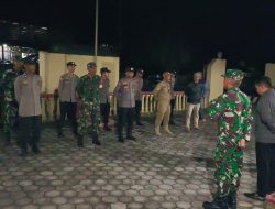 Jaga Situasi Kamtibmas di malam Idul Adha ini Yang di Lakukan Tripika  Pammana