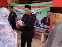 Brimob Bone Sembelih Sembilan Ekor Sapi Qurban,Sasar Panti Asuhan Dan Warga Sekitar Mako