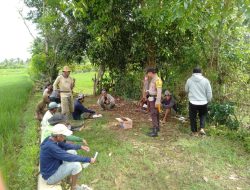 Pemeliharaan Kamtibmas di Desa, Bhabinkamtibmas Polsek Cina Polres Bone Laksanakan Sambang Desa