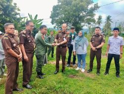 Sambut HUT Bhakti Adhyaksa ke -63,Kejari Bone Tanam 600 Bibit Buah