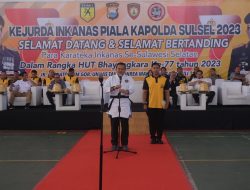 Kejurda Inkanas 2023 Resmi Dibuka Kapolda Sulsel