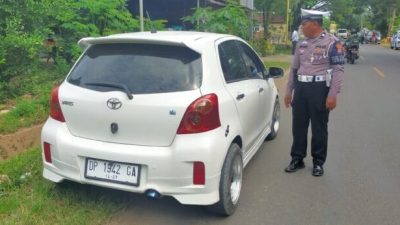 Terjaring Ops Patuh, Satlantas Polres Bone Tindak Pengguna Knalpot Brong