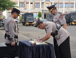 Kapolres Bone Pimpin Sertijab Pejabat Polres dan Tiga Kapolsek Jajarannya