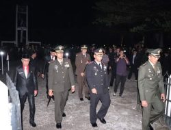 Sambut HUT RI ke 78 Kapolres Bone Hadiri Renungan Suci