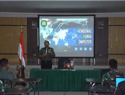 50 Personel Jajaran Korem 141/ TP Ikuti Penataran Operator Komputer