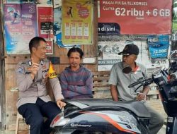 Cegah Gangguan Kamtibmas Polisi RW  Polres Bone Sambang Masyarakat