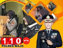Kapolres Wajo Layanan Kepolisian 110 Jembatan Penting Antara Masyarakat dan kepolisian