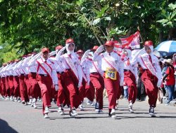 Lepas Gerak Jalan Indah HUT RI ke -78 Bupati Bone, Bentuk Kecintaan Kita Kepada Bangsa