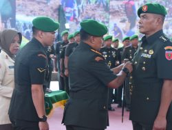Pimpin Sertijab di Wilayah Korem Ini Pesan Danrem 141/TP