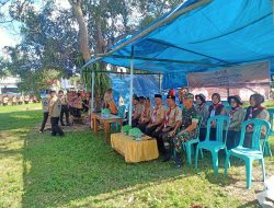 Kapolsek Lamuru Hadiri Kegiatan Pembukaan Perkemahan Pramuka Se-Kecamatan Lamuru