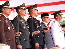 Ikuti Upacara Detik Detik Proklamasi Kapolres Wajo,Jiwa Raga Untukmu NKRI