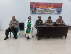 Polda Sulsel Gelar Minggu Kasih Di Gereja GPIB Manggamaseang, Jemaat Keluhkan Macet dan Pak Ogah