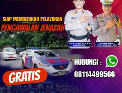 Berikan Pengawalan Jenazah Gratis Kasat Lantas Polres Wajo Ini No Yang di hubungi 08114499566