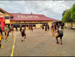 Semarakkan HUT Ke 78 Brimob Bone Gelar Pertandingan Olahraga