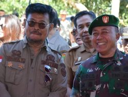Sambut Mentan Danrem 141/TP dan Jajarannya Siap Dukung Program Ketahan Pangan