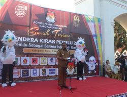 Bupati Bone Ajak Semua Masyarakat dan Stakeholder Sukses kan Pemilu Damai Dalam Kirab Pemilu 2024