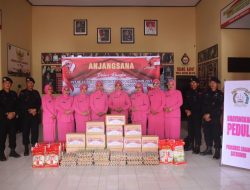 Jelang HUT Pelopor, Danyon Brimob Bone Gelar Anjangsana Ke Bhayangkari dan Pondok pesantren