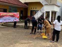 Sambut HUT Pelopor ke – 64, Batalyon C Pelopor Bersih Bersih Tempat Ibadah