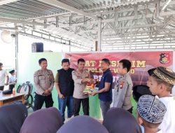 Polisi Peduli Polres Wajo Salurkan Bantuan ke Pondok pesantren