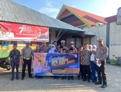 Operasi Zebra, Satlantas Polres Bone Ajak Pelajar SMP Patuh Aturan Lalu Lintas