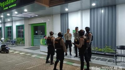 Cegah Kriminalitas, Unit Turjawali Samapta Polres Bone Tingkatan Patroli Malam