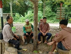 Sambang Desa Binaan, Bhabinkamtibmas Jaga Kamtibmas dan Silaturahmi