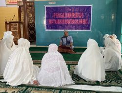 Kapolsek Ulaweng Dampingi Ketua Bhayangkari Ranting Ulaweng Gelar Binrohtal
