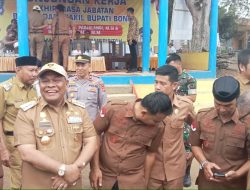 Kapolsek Bengo Bersama Anggota Hadiri Kunjungan Kerja Akhir Masa Jabatan Bupati dan Wakil Bupati Bone